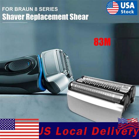 For Braun Series 8 Cassette 83M Replacement Electric Shaver Head Foil 1