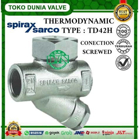 Jual Spirax Sarco Thermostatic Td H Dn Shopee Indonesia