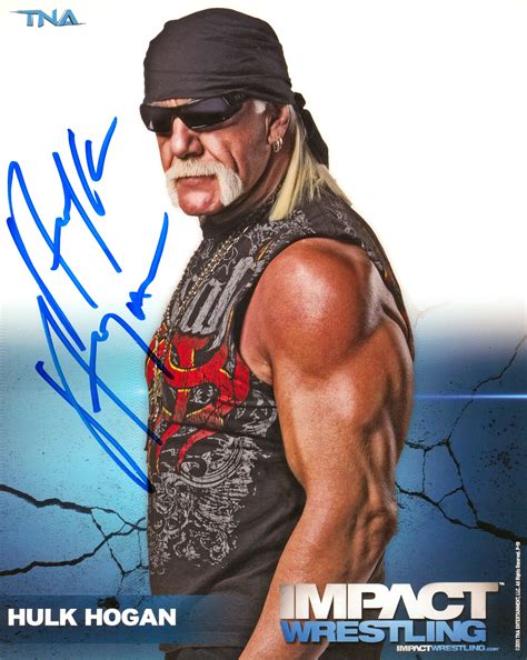 Hulk Hogan Signed 8x10 Photo Signed By Superstars