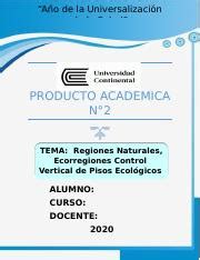 Pa Ancash Docx A O De La Universalizaci N De La Salud Producto