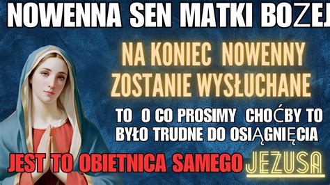 Ktokolwiek Ciebie Matko i mnie o co poprosi pomoc otrzyma POTĘŻNA