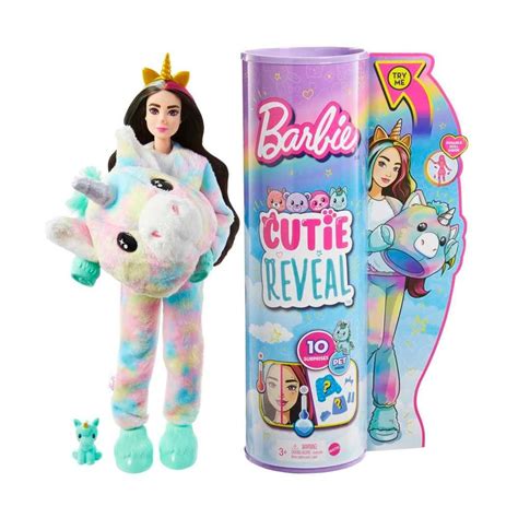 Mu Eca Barbie Cutie Reveal Unicornio De Fantas A Walmart En L Nea