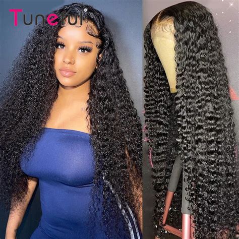 Perruque Lace Frontal Wig Remy Malaisienne Bouclée Cheveux Naturels