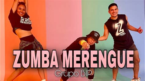 Zumba Merengue Grupo Bip Merengue Zumba By Zin Joel Youtube