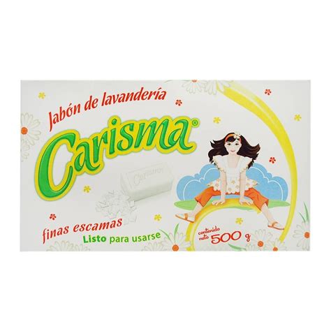 Jabón de lavandería Carisma en barra finas escamas 500 g Walmart