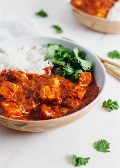 Tofu Tikka Masala So Vegan