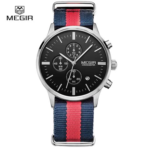 Megir Chronograph Casual Watch Megir Chronograph Mens Watches