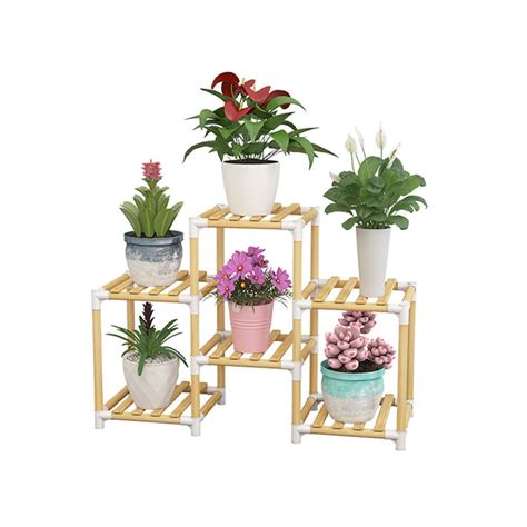 Plant Rack Garfans Indoor Combinable Plant Flower Plant Stand For Bedroom Living Room Outdoor