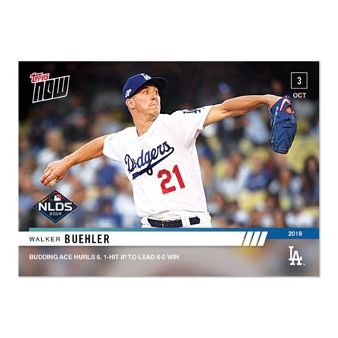 Walker Buehler MLB TOPPS NOW Card 948 Print Run 263