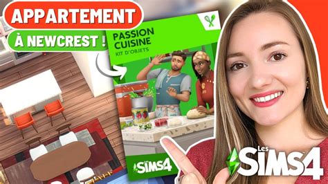 J aménage un appartement avec le kit SIMS 4 Passion Cuisine YouTube