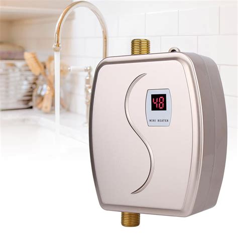 Kritne Tankless Water Heater Instant Water Heater 110V 3000W Mini