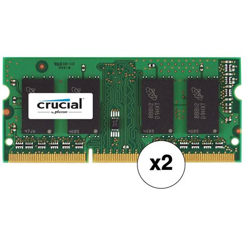 Crucial 16gb 2 X 8gb 204 Pin Sodimm Ddr3 Pc3 14900 Memory