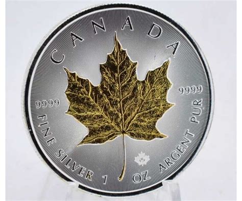 Silberunze Maple Leaf Canada Inkl Gold Kaufen Auf Ricardo