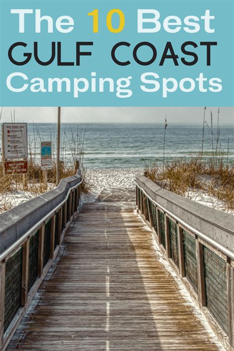 Gulf Coast Camping- 10 Great Spots for Families