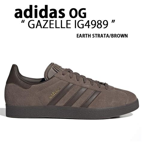 adidas originals アディダス スニーカー GAZELLE IG4989 EARTH STRATA BROWN ガゼル シューズ