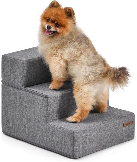 Amazon.com : Lesure Dog Stairs for Small Dogs - Pet Stairs for Beds and ...