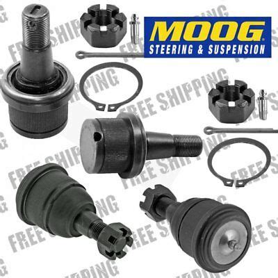 MOOG 4pcs Front Upper Lower Ball Joints Suspension Kit For 4WD Dodge