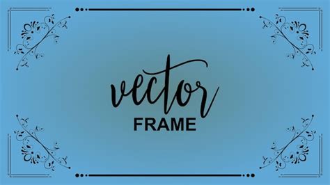 Premium Vector | New vintage flourish ornament vector frame