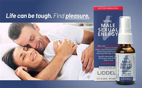 Liddell Homeopathic Vital Male Sexual Energy 1fl Oz Health And Household