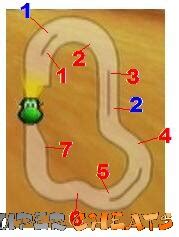 DS Yoshi Falls (ShC) - Mario Kart Wii Guide and Walkthrough