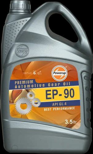 Powerup EP 90 Multi Grade Gear Oil 3 5L Packaging Size Can Of 3 5