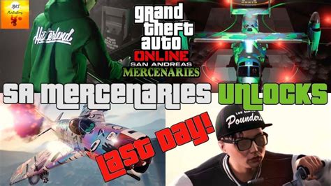 GTA Online San Andreas Mercenaries Event Unlocks Last Day YouTube