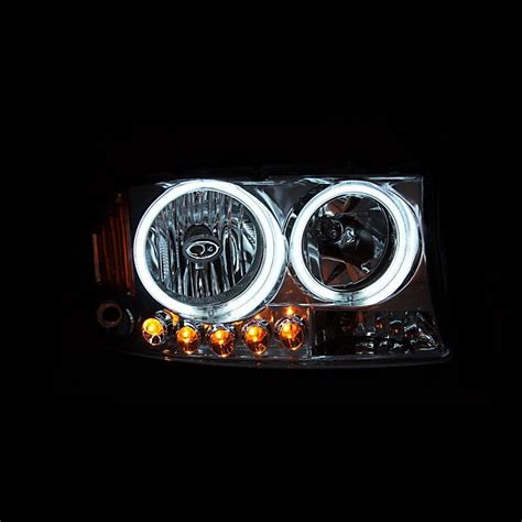 Faros Durango 98 A 03 Dakota 97 A 04 Ojos Angel Ccfl Y Leds 6 000