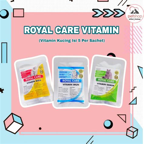 Jual Royal Care Vitamin Kucing Vitamin Bulu Vitamin Gemuk Vitamin