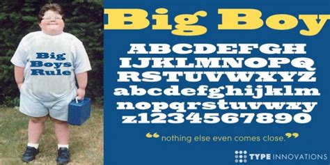 Big Boy Font Download