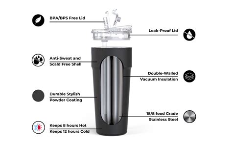 Splitflask 2 In 1 Hot And Cold Vacuum Insulated Tumbler 30oz