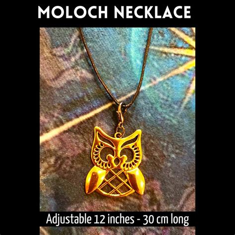 Amulet Moloch the Owl Necklace to Become Famous and Wealthy - Etsy