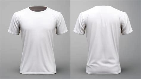 Camiseta blanca para la maqueta de tus diseños Foto Premium