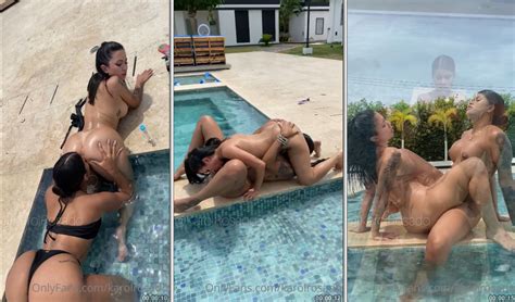 Veja Karol Rosado E Amiga Em Ação Quente Na Piscina Pornô Lésbico