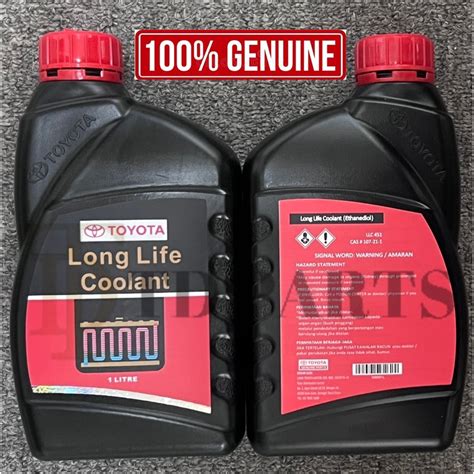 Genuine Toyota Coolant Long Life Coolant Radiator Coolant Litre