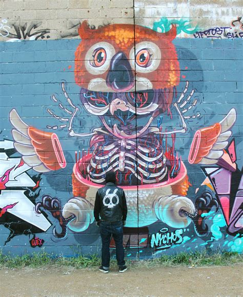 Dissected Graffiti Animal Characters That Will Leave You With Mixed