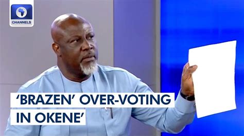 Dino Melaye Alleges Brazen Over Voting In Okene 16 Other Kogi Lgas