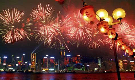 Chinese New Year 2024 Hong Kong Fireworks - Kanya Maritsa