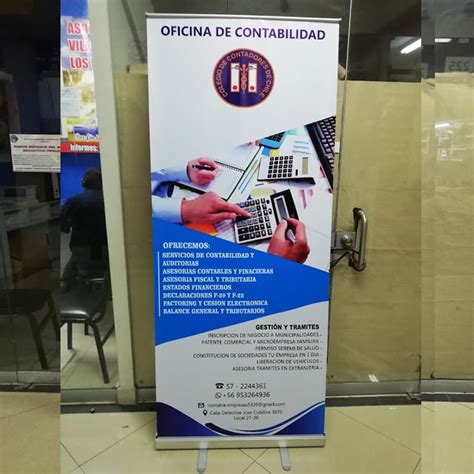 Pendon Publicitario Diseño Gratis Tacna Centro