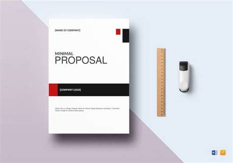 Free Proposal Templates In Ms Word