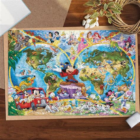 Disney Characters Jigsaw Puzzle Game, Disney Characters Fan Gift, Magic ...