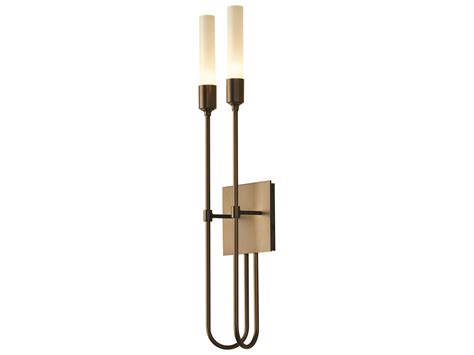 Hubbardton Forge Lisse Two-Light Incandescent Wall Sconce | HBF203053