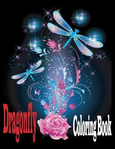 Dragonfly Coloring Book 50 Unique Beautiful Dragonfly Coloring Book