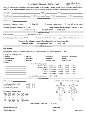 Coa Form Fill And Sign Printable Template Online