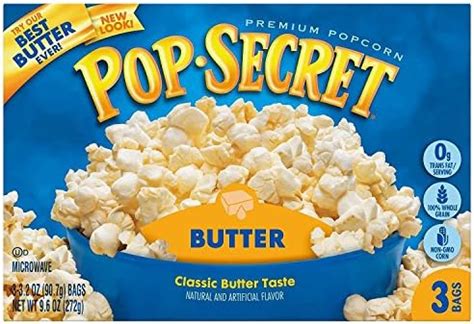 Amazon Pop Secret Microwave Popcorn Homestyle Butter Flavor