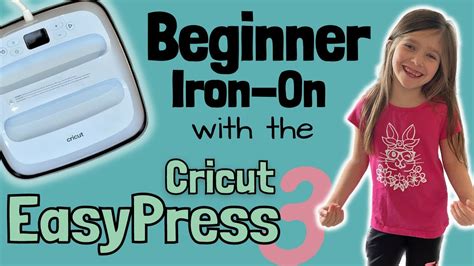 Cricut Easypress Iron On Tutorial Unboxing Setup T Shirt Making