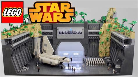 Massive Lego Star Wars Imperial Base Lego Star Wars Moc Showcase 91