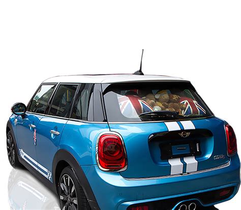 For Mini Cooper F55 F56 Hood Tail Graphics Bonnet Stripes Sticker