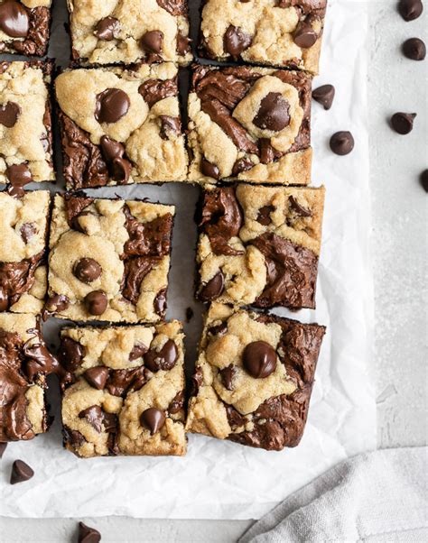 Brown Butter Brookies Browned Butter Blondie