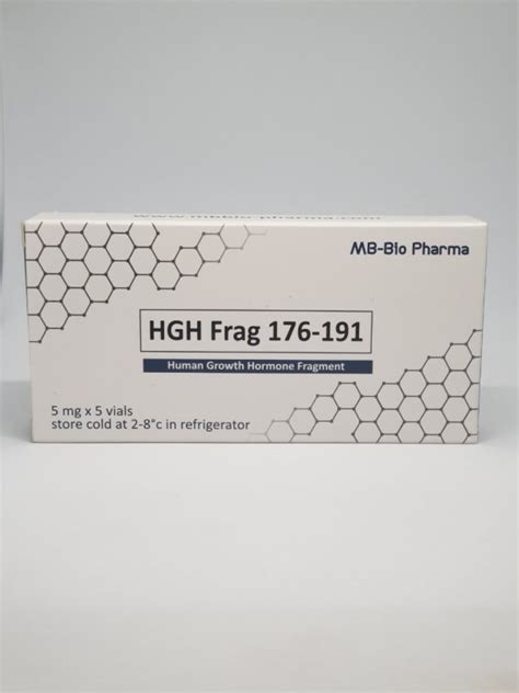 Hgh Fragment 176 191 1 Box 5 Vial 1 Vial 5mg Mbbioshop