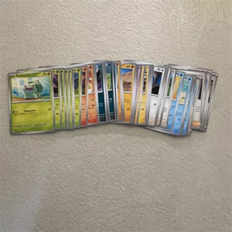 LOT DE 40 Cartes Pokemon 151 Ev3 5 Communes Et Unco Neuves Fr Sans